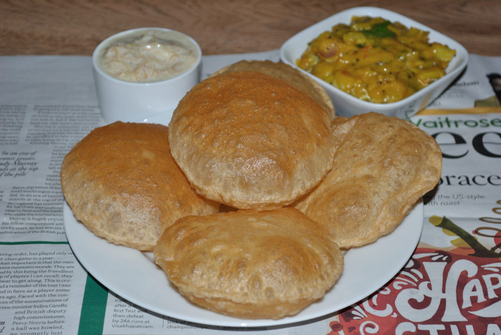 Whole Wheat Puri | How to make atta puri? | Poori – Food Of Interest