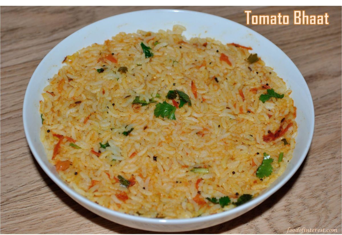Tomato Bhaat | Tomato Rice