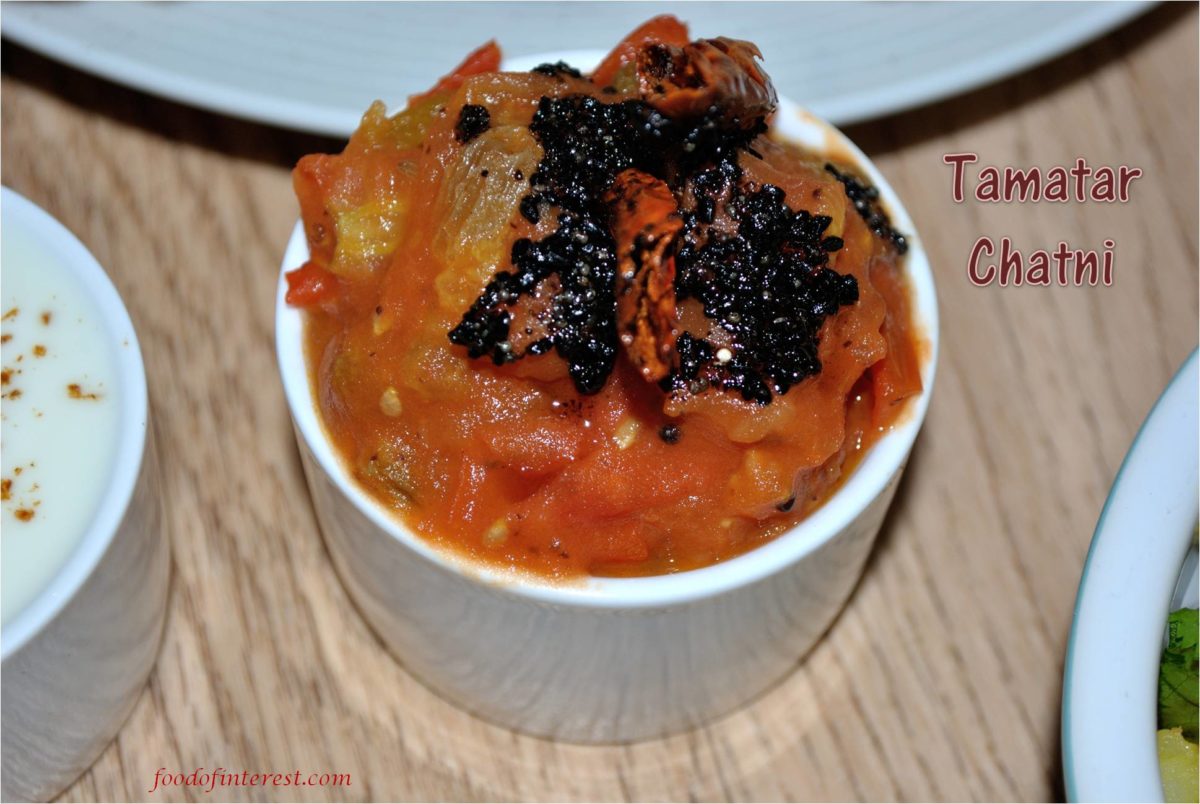 Tamatar Chatni | Bengali Style Tomato Chutney