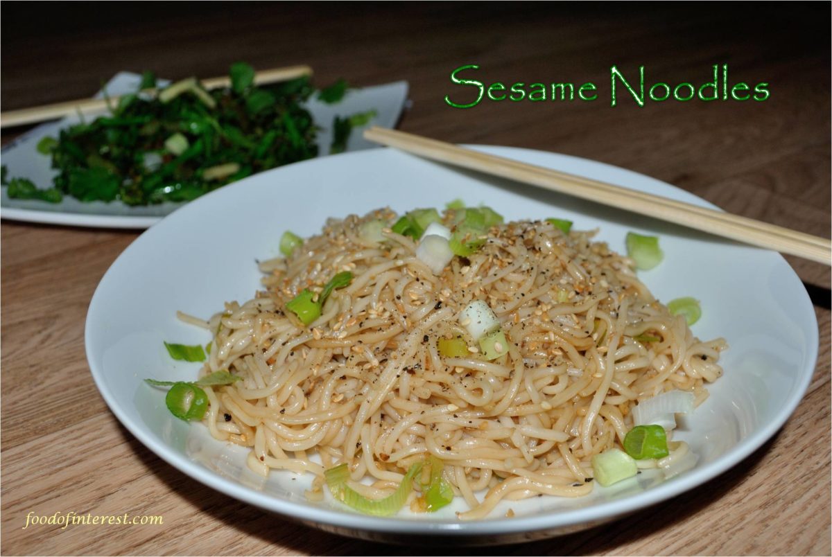 Sesame Noodles | Noodles Recipes