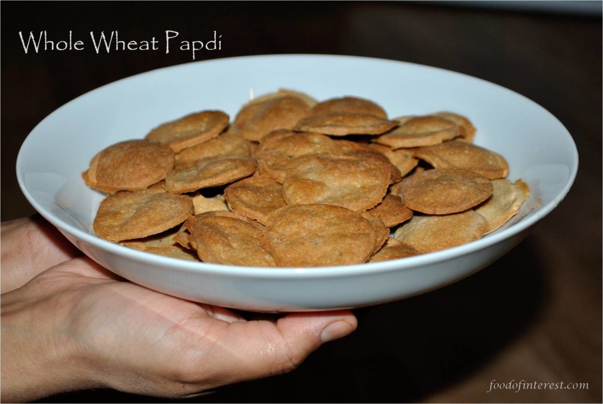 Whole Wheat Papdi | How to make baked papdi?