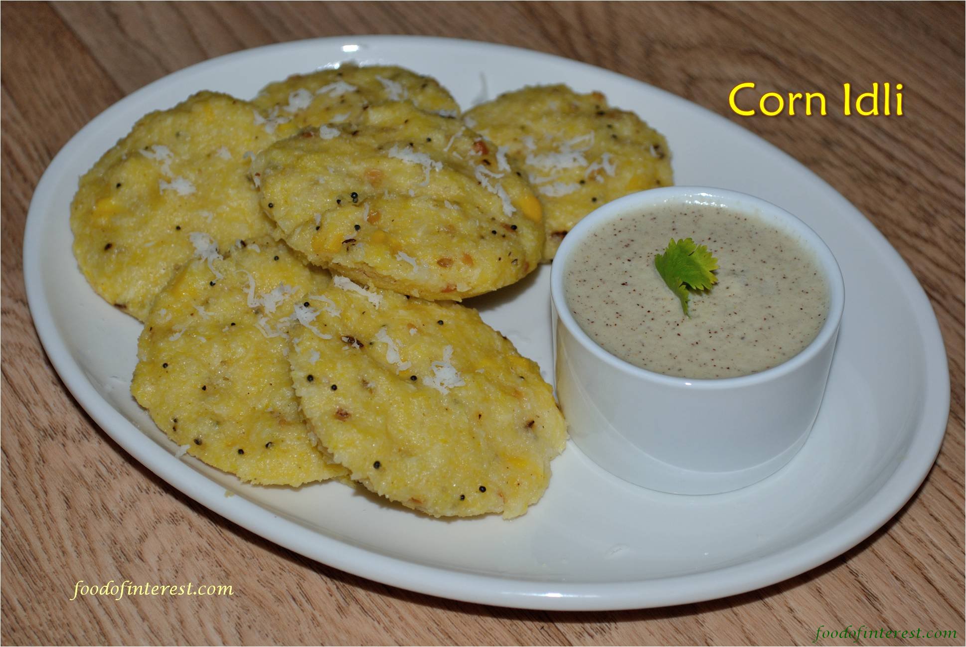 Instant Corn Idli