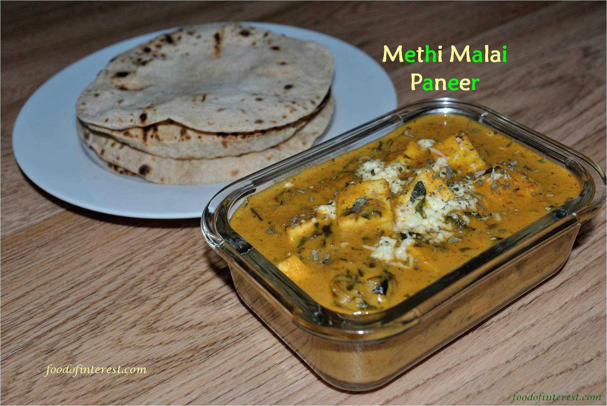 Methi Malai Paneer