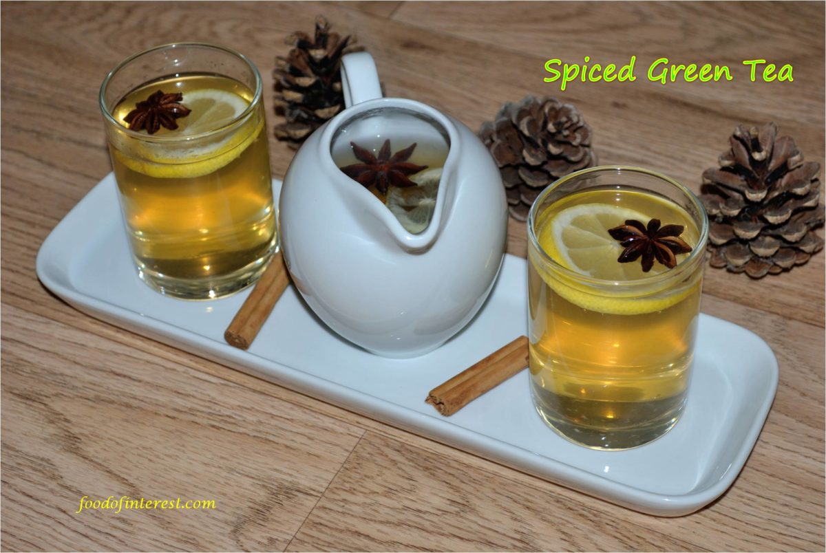 Spiced Green Tea | Masala Green Tea | How to make masala green tea?