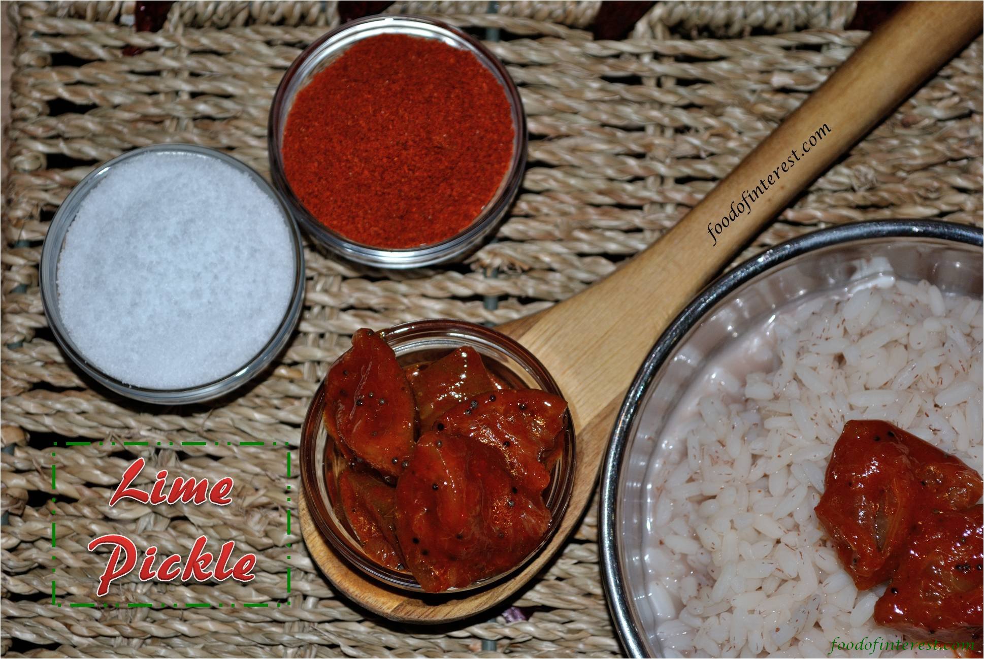 Homemade Lime Pickle