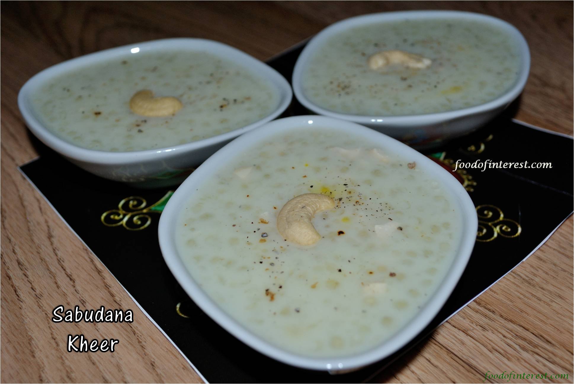 sabudana kheer