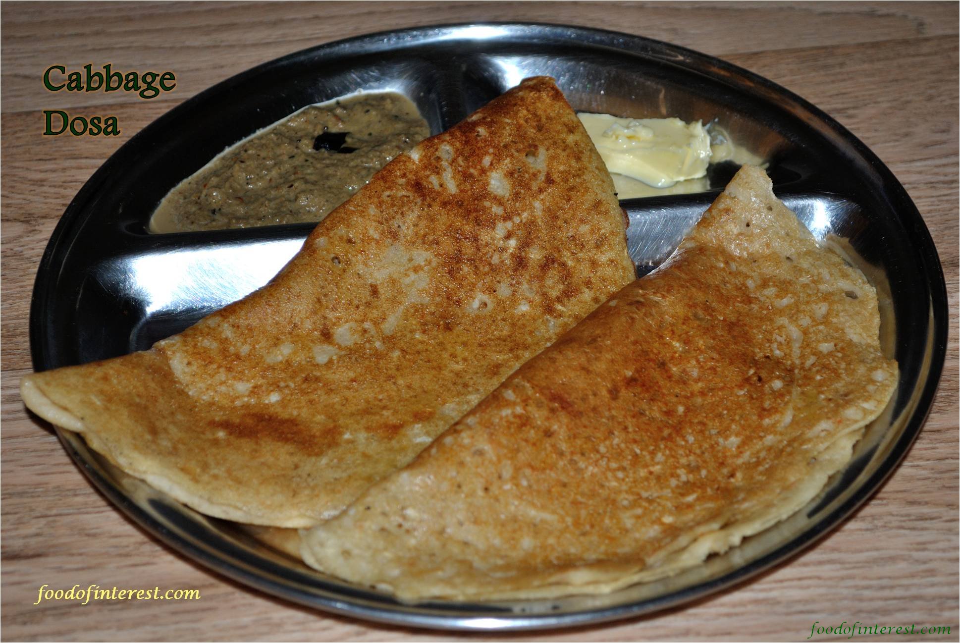 Cabbage Dosa