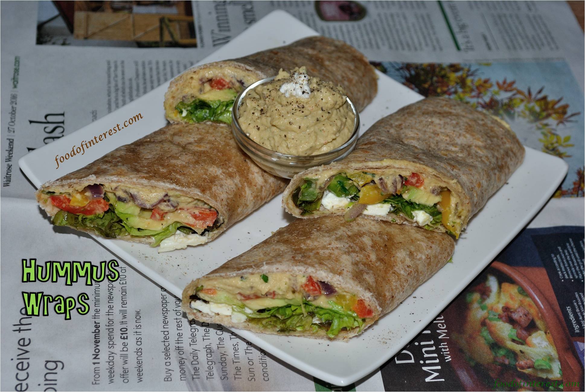 Hummus Wraps