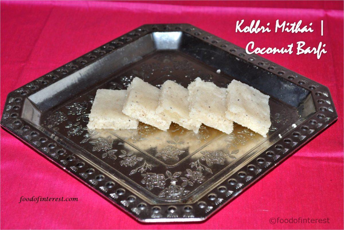 Kobbri Mithai | Coconut Barfi | Sweet Recipes