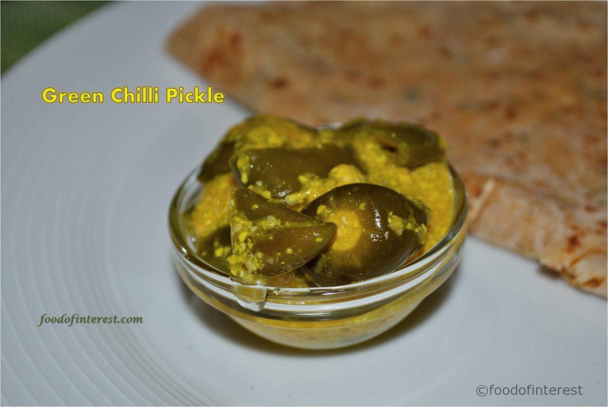Green Chilli Pickle | Hasimenasinakayi Uppinakayi | Pickle Recipes