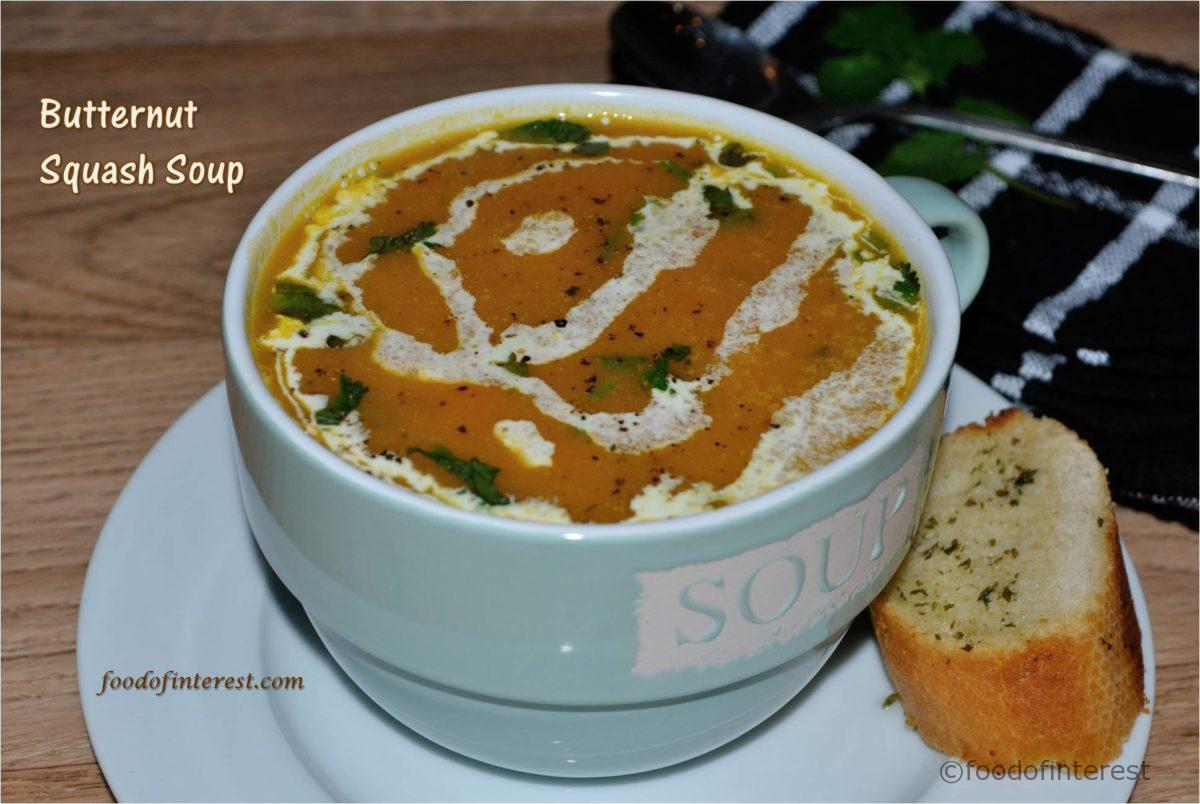 Butternut Squash Soup | Soup Recipes | Winter Recipes