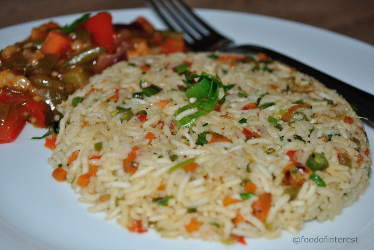 Veg Fried Rice | Fried Rice | Indo Chinese Recipes – Food Of Interest