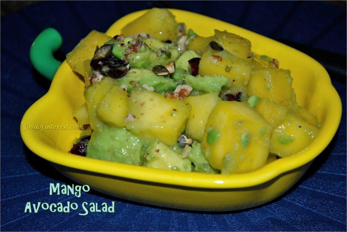 Mango Avocado Salad | Salad Recipes | Mango Recipes