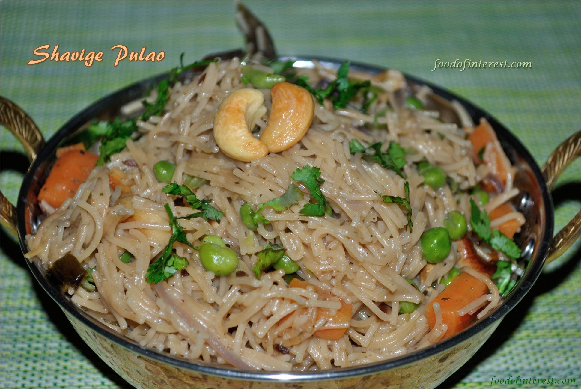 Shavige Pulao