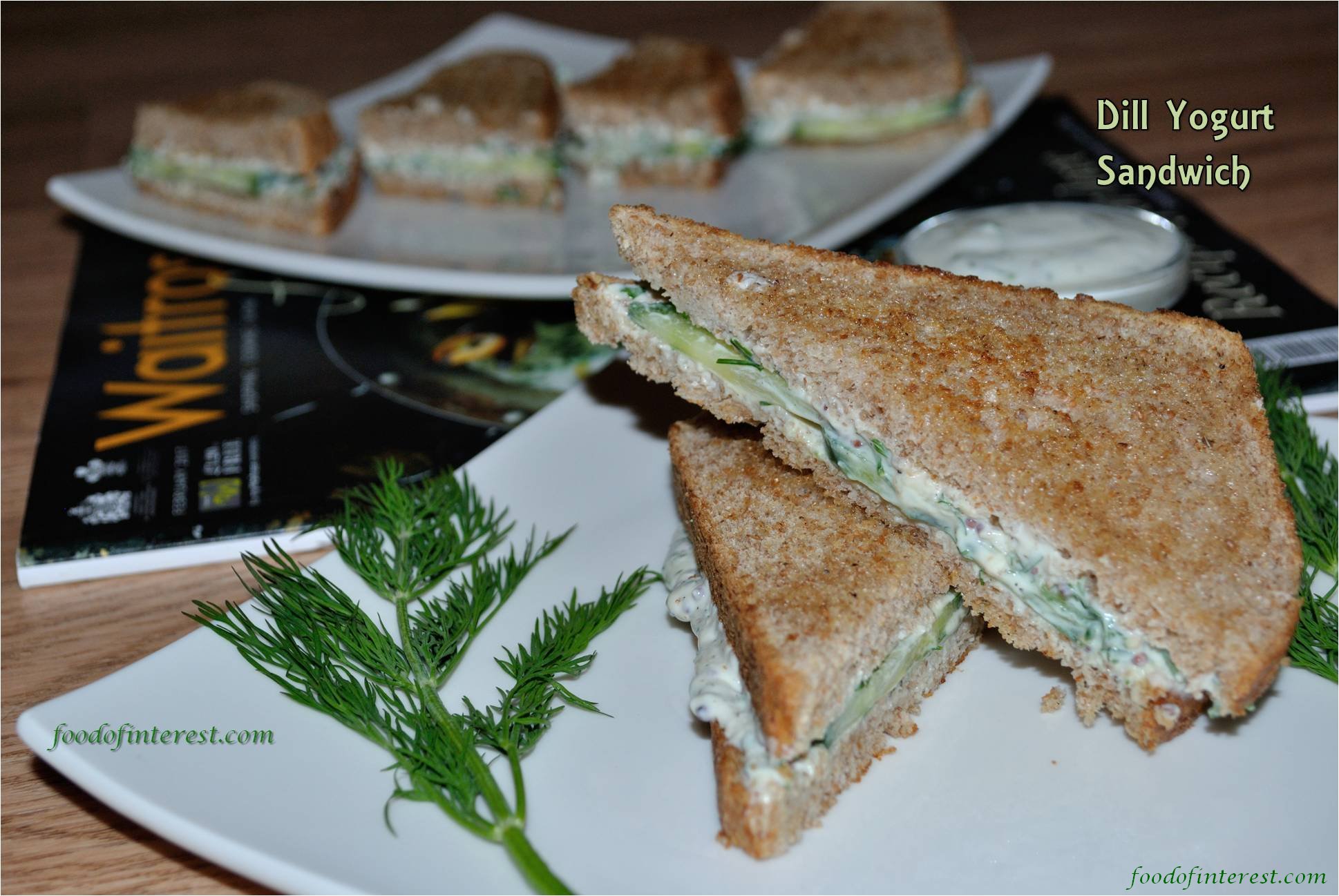 Yogurt Dill Sandwich