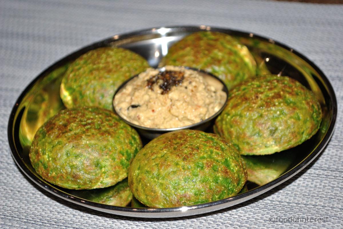 Palak Paddu | Spinach Gundupongala | Paddu Recipes – Food Of Interest