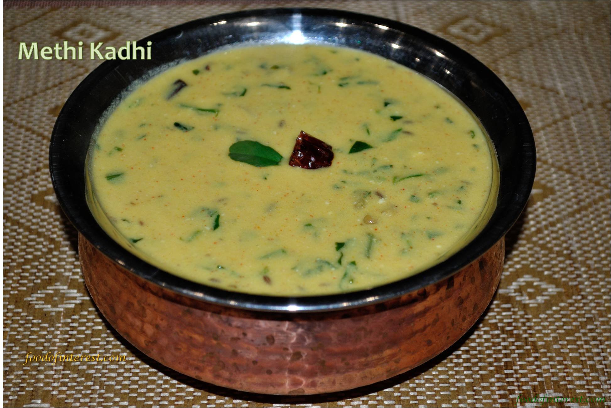 Methi Kadhi