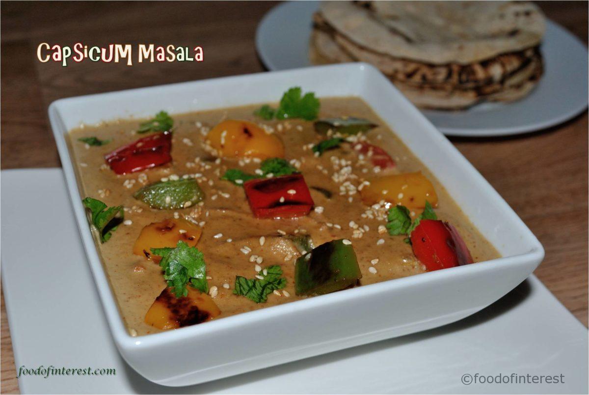 Capsicum Masala | Capiscum Curry | Gravy Recipes