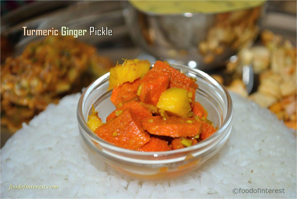 Turmeric Ginger Pickle