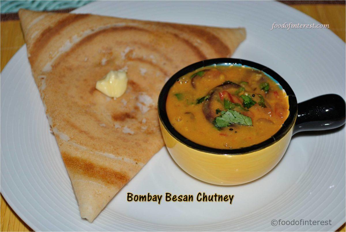 Bombay Besan Chutney | Besan Chutney | Chutney Recipes