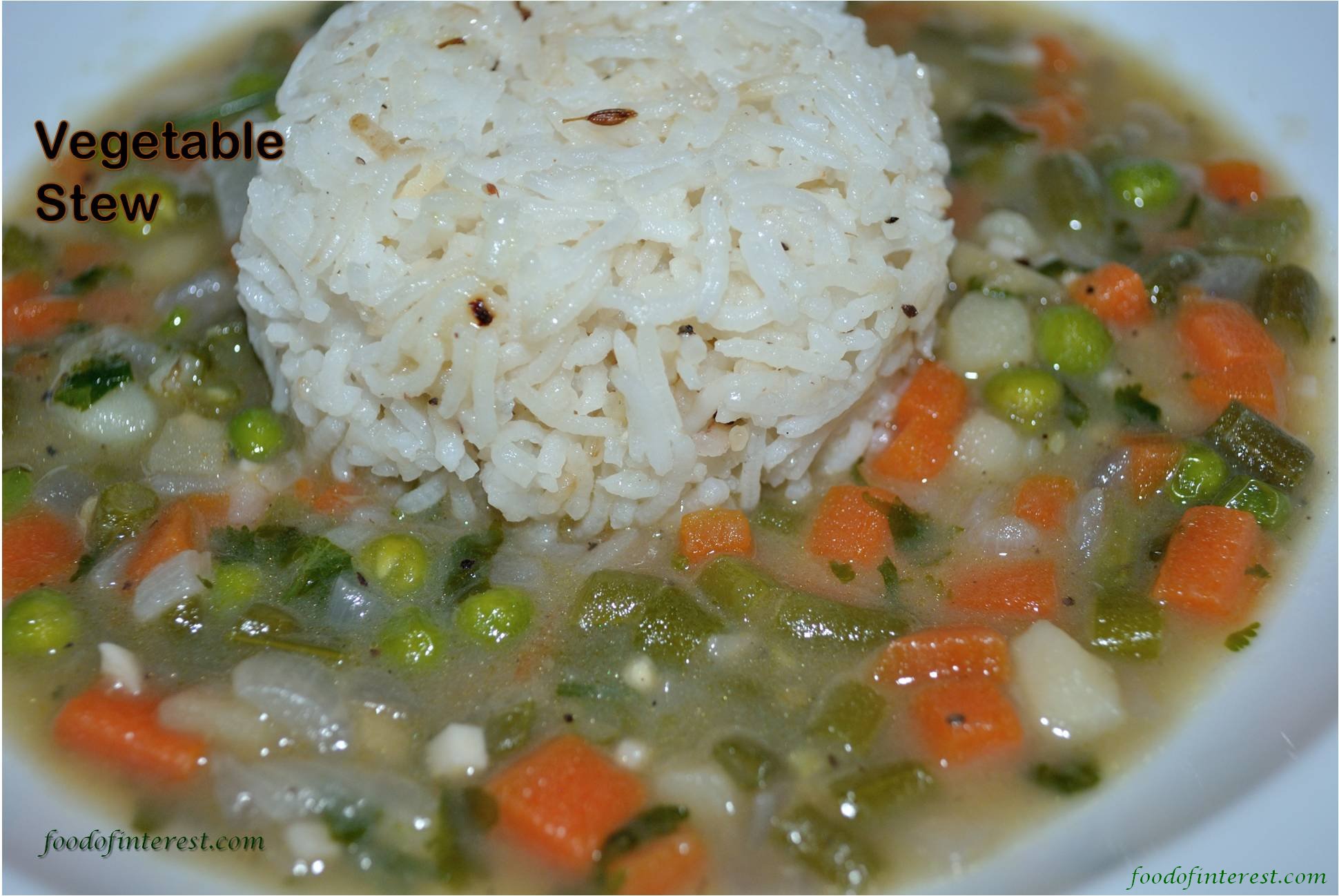 Vegetable Stew in Coconut Milk