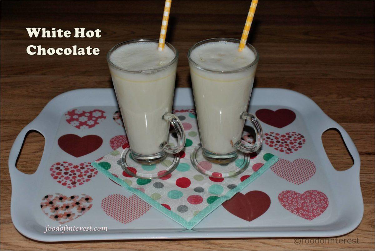 White Hot Chocolate | Orange White Hot Chocolate | Beverage Recipes