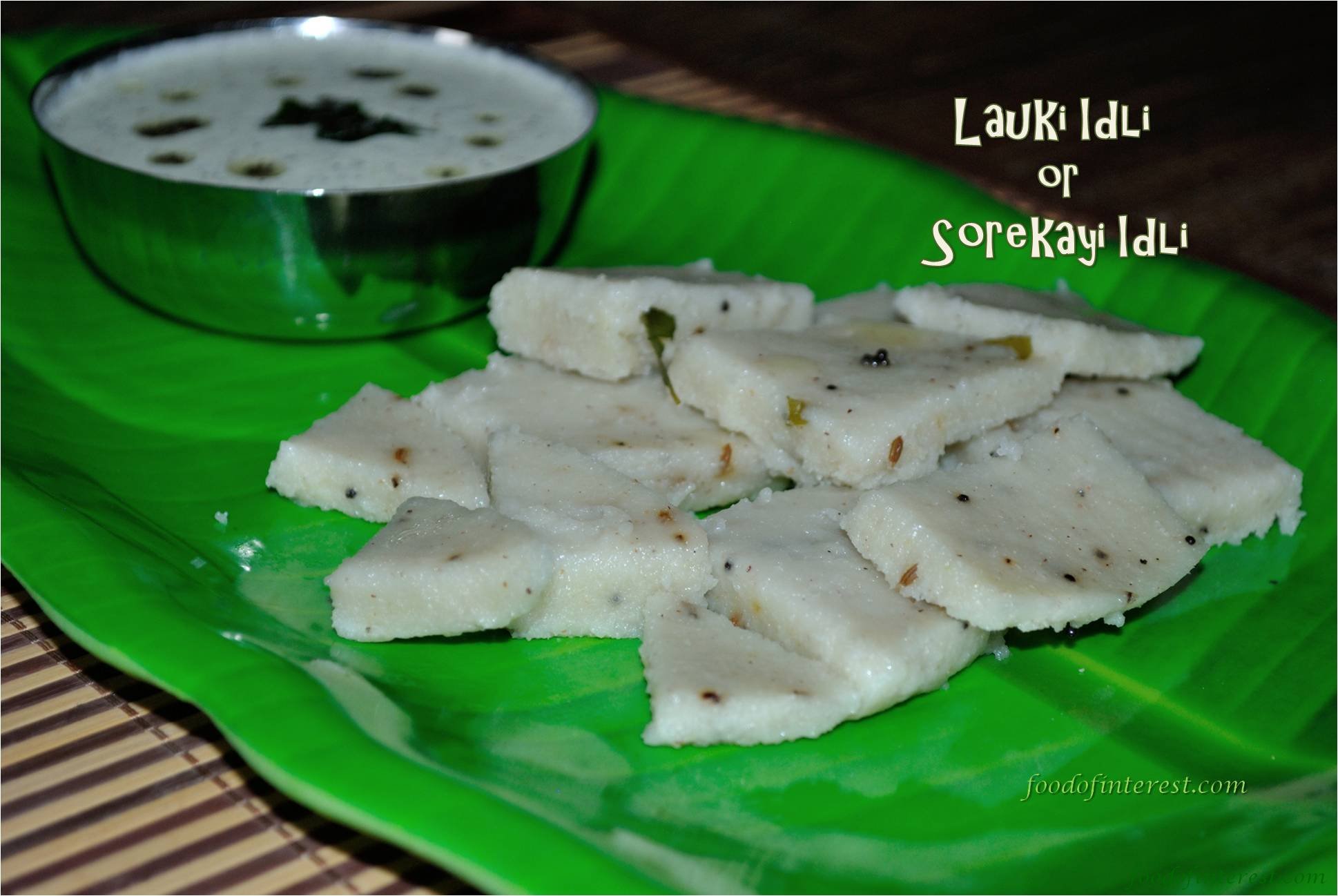 Lauki Idli