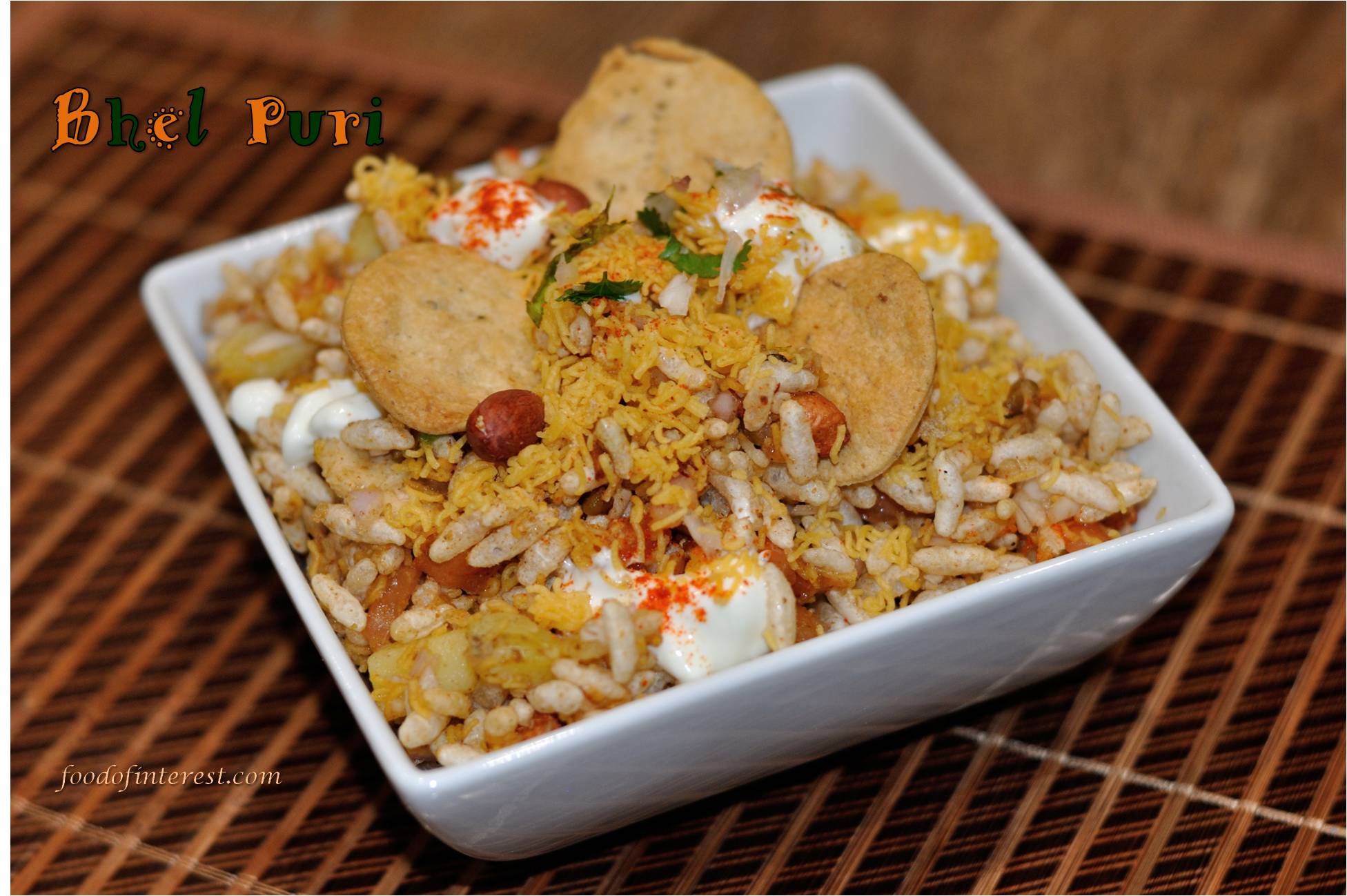 Bhel Puri Mumbai Bhel Puri Chaat Recipes Food Of Interest