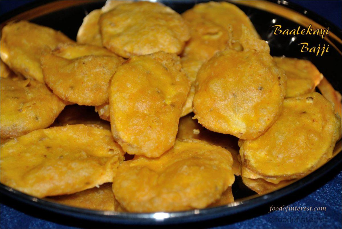 Baalekayi Bajji | Raw Banana Fritters | Snack Recipes