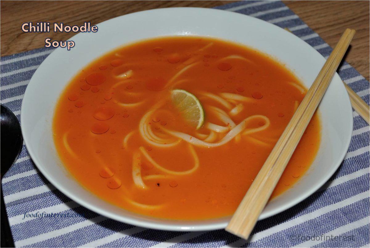 Chilli Noodle Soup | Noodles Soup | Soup Recipes