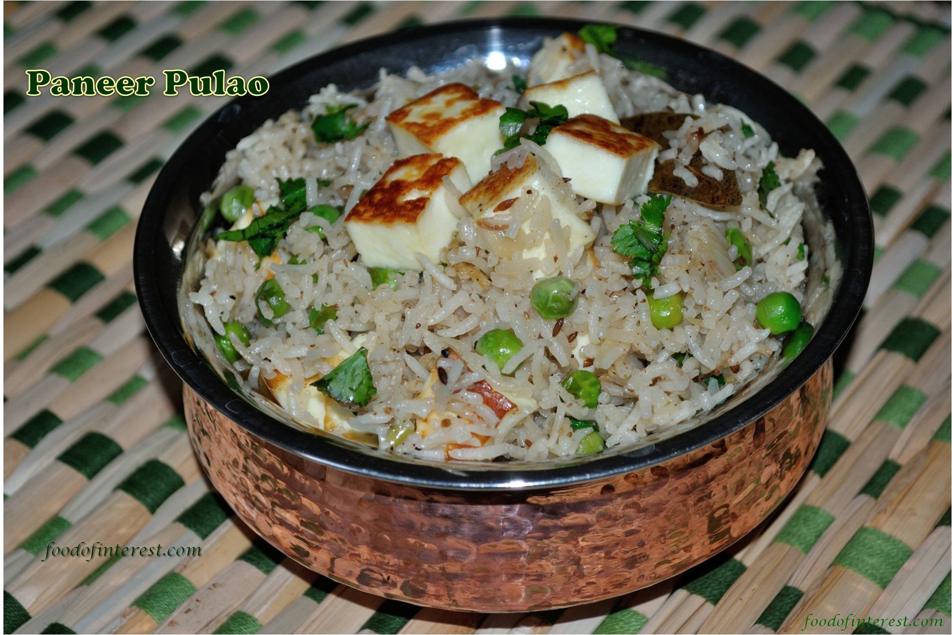 Paneer Pulao