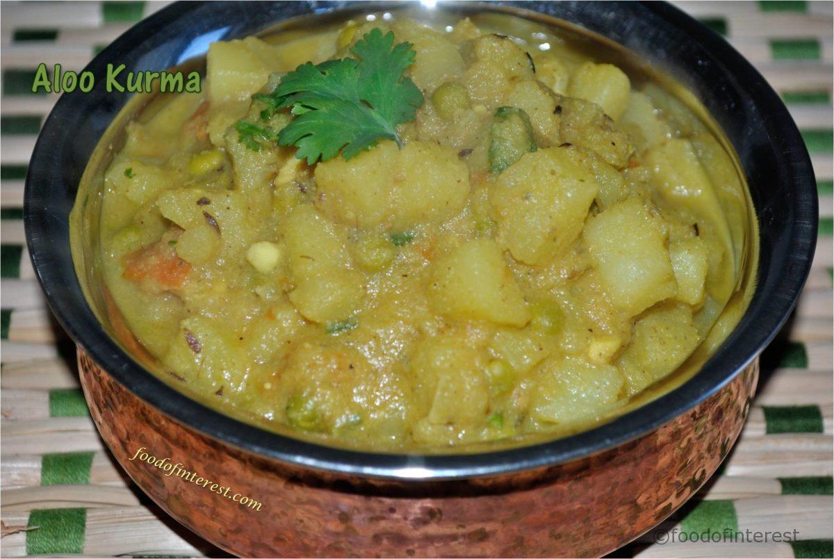 Aloo Kurma | Potato Kurma | Gravy Recipes