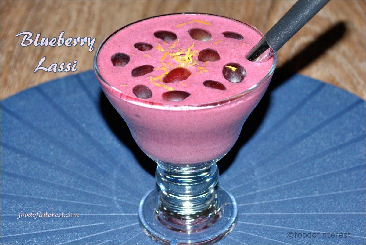 Blueberry Lassi | Lassi Recipes | Beverage Recipes
