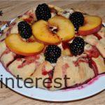 Peach And Blackberry Crostata