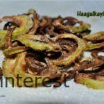 Oven roasted haagalkayi chips