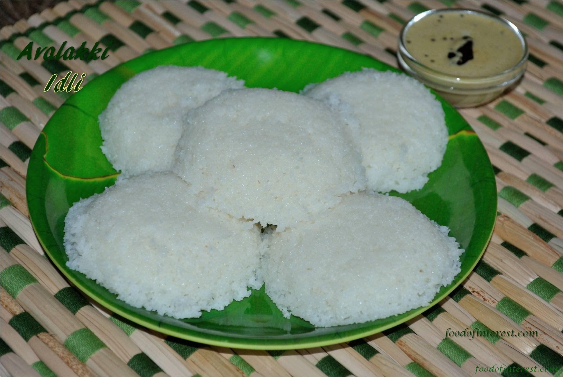 Avalakki Idli