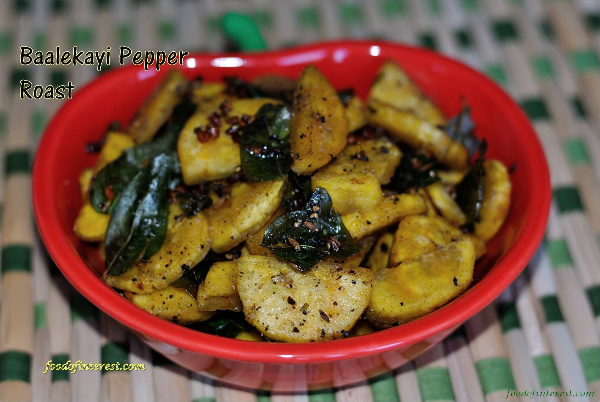 Baalekayi Pepper Roast