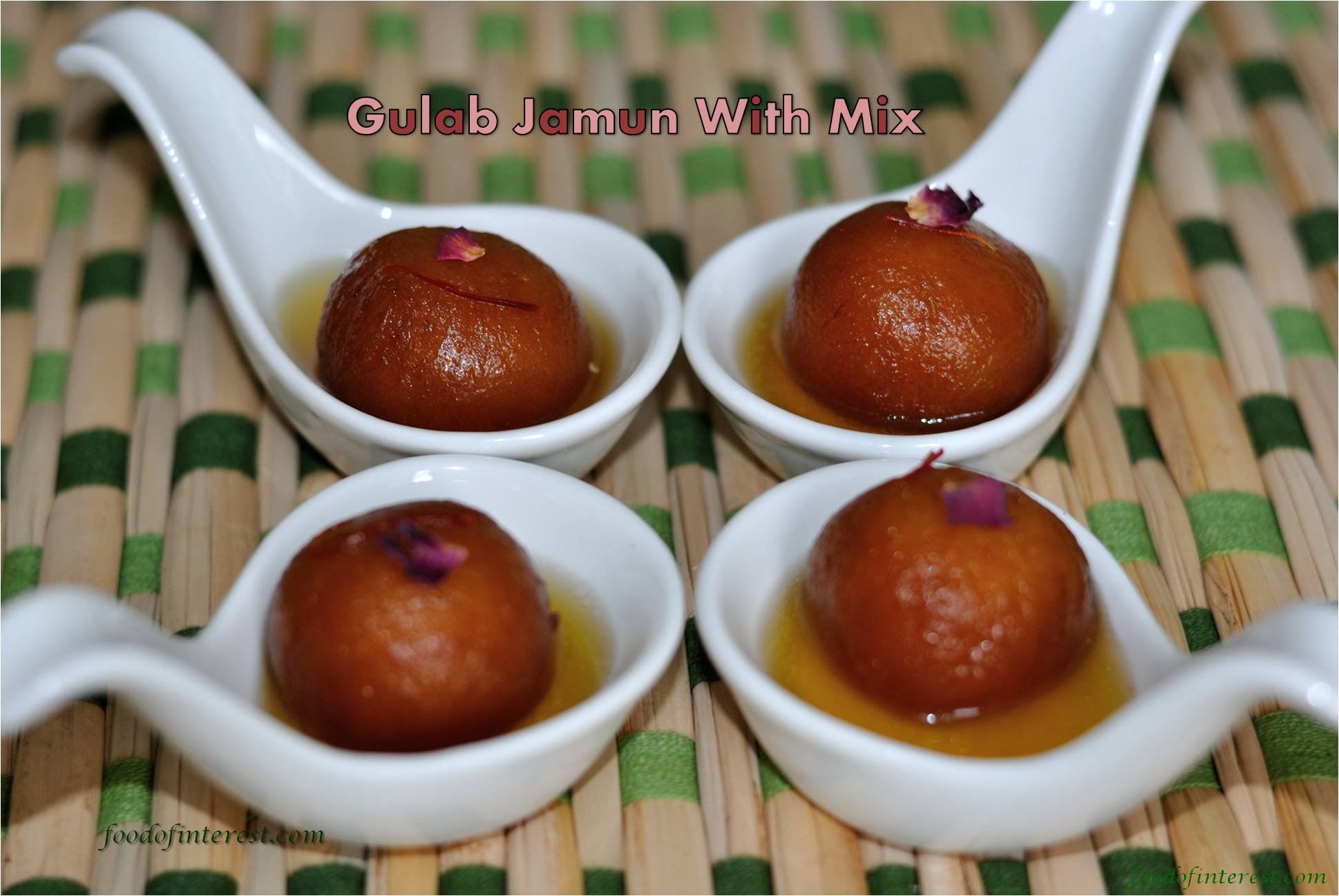 Gulab Jamun With Mix